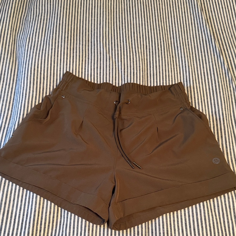 Olive Green Women's Shorts